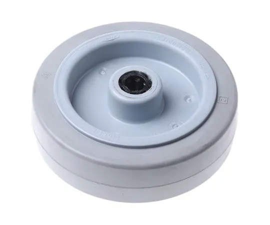 63-7558-87 Tente Grey Rubber Castor Wheels UFR125x40-12LM58 Grey, 250kg UFR125x40-12LM58 Grey