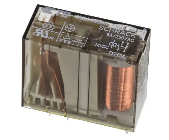 63-7678-09 TE Connectivity DPST Non-Latching Relay PCB Mount, 24V dc Coil, 6A V23047-A1024-A511 1-1393258-7