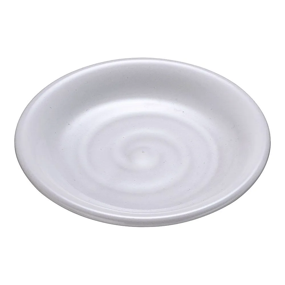 62-6841-35 Milk White Round Small Plate T03-244