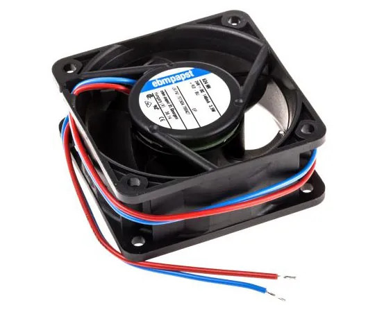63-7603-59 ebm-papst 620 Series Axial Fan, 60 x 60 x 25mm, 56m³/h, 3.6W, 24 V dc 624HH