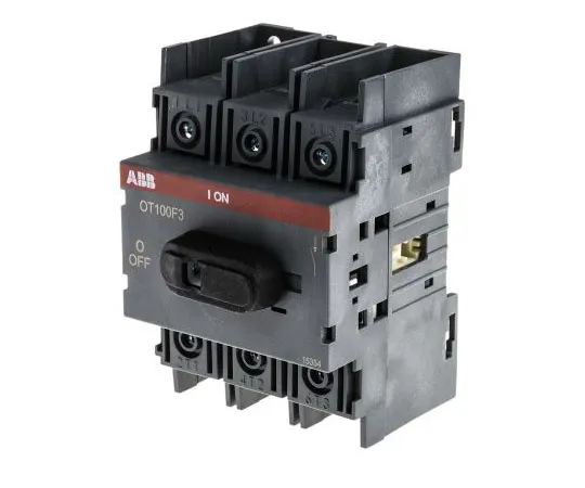 63-7692-08 ABB 37 kW 3 Non F***d Isolator Switch, 750 V ac, IP20 OT100F3  1SCA105004R1001