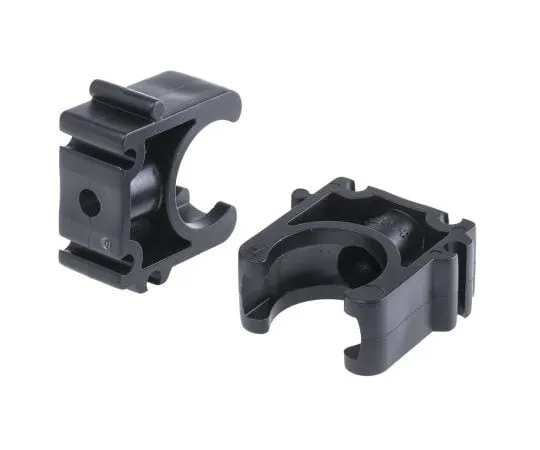 63-7647-53 Georg Fischer PP Black Saddle Clamp 16mm x , 6mm 167061086