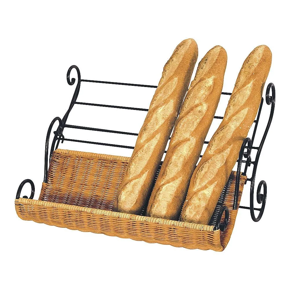 64-9292-09 Black arabesque French bread stand WPV6701