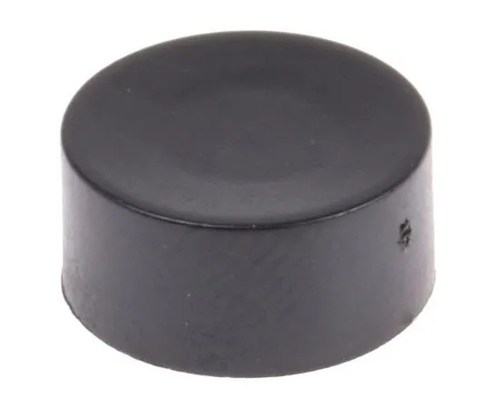 63-7577-91 Black Push Button Cap, for *** with Apem 10400 Series (Push Button Switch), Cap U2602