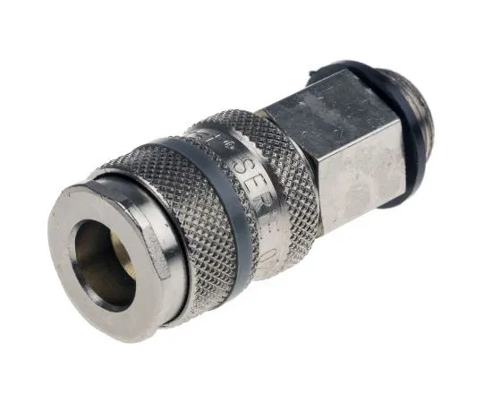 63-7662-66 RS PRO Pneumatic Quick Connect Coupling Brass 3/8 in Threaded 667-1872