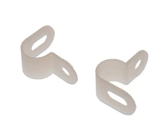 63-7566-78 6.4mm Natural Nylon P Clip 472-6396