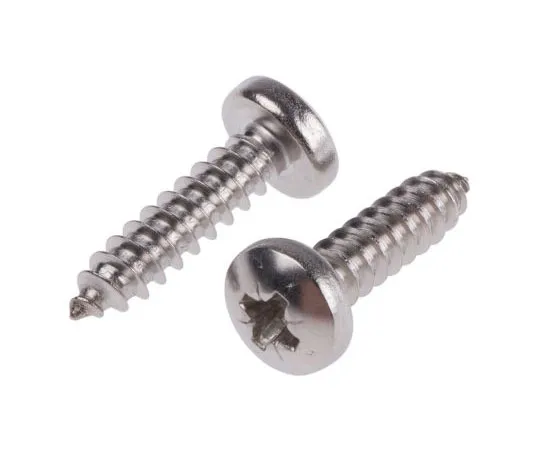 63-7608-90 RS Pro Plain Stainless Steel Self Tapping Screw N°10 x 3/4in Long 19mm Long 522-1505