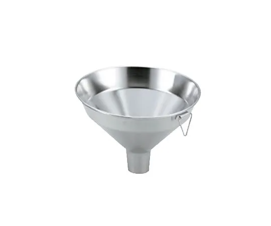 67-2424-26 18-8 Thick Mouth Funnel with Metal Fittings (Powder Funnel) SK-2121cm