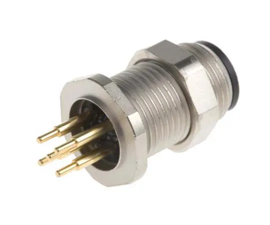 63-7726-51　Binder 713 Series M12 Panel Mount Connector, 5 contacts Socket　09-3441-550-05