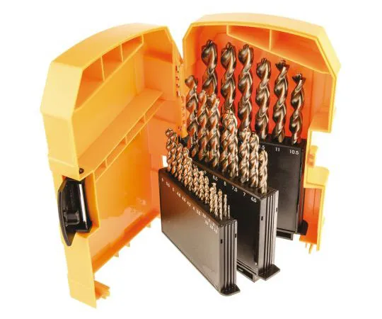63-7675-56 DeWALT 29 piece HSS-G Metal Drill Set 1mm to 13mm DT7926-XJ