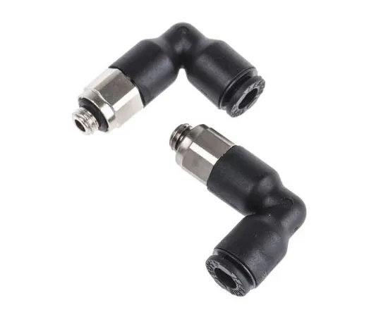 63-7586-13 Legris Elbow Connector, M5 Male, Push In 4 mm 3169 04 19