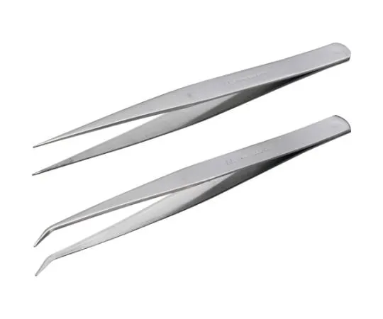 67-2300-63 Tweezers AA150mm 2 Pieces Set (Straight/Curved Tip) ATW-S4