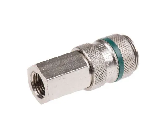 63-7662-16 RS PRO Pneumatic Quick Connect Coupling Brass 1/4 in Threaded 667-1689