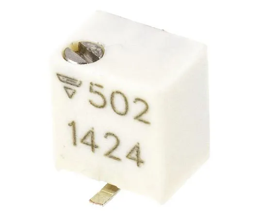 63-7580-72 5kΩ SMD Trimmer Potentiometer 0.25W Top Adjust Vishay TSM4 Series TSM4YL502KB25