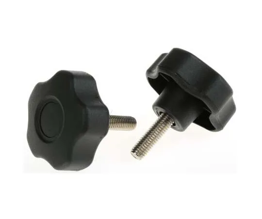 63-7715-09 RS PRO Black Thermoplastic Knob, M8 x 25 702-7645