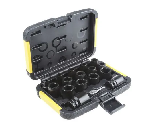 63-7675-55 DeWALT DT7506R-GB, 17 Piece Socket Set 1/2 in Hexagon Drive DT7506R-GB