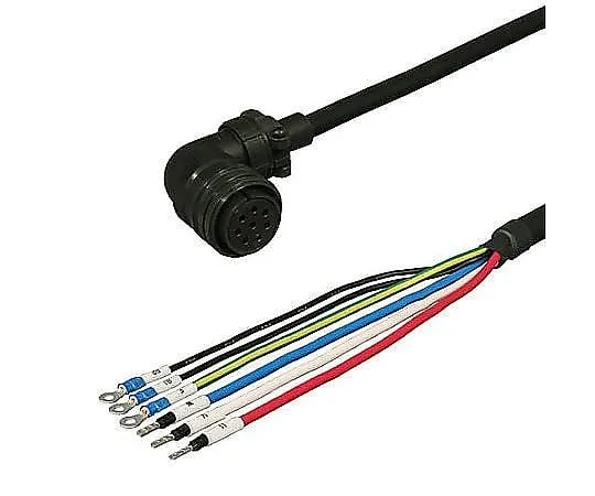 69-5830-67　Power Cable Angle Plug - Bar Crimp Terminal Movable 9 m DSVPWS1L-12BP-009-E　DSVPWS1L-12BP-009-E