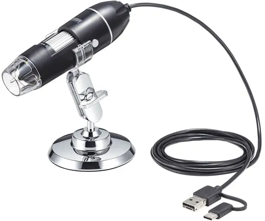 67-9321-68 2 million pixels (Full HD compatible) USB microscope LPE-08BK