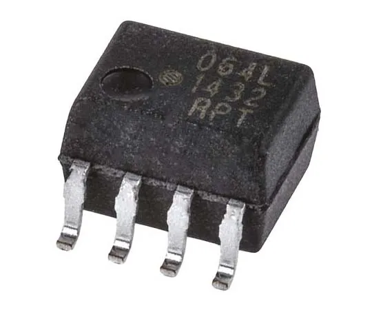 63-7744-50 Broadcom, ACPL-064L-000E DC Input Logic Gate Output Dual Optocoupler, Surface Mount, 8-Pin SOIC ACPL-064L-000E