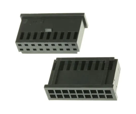63-7598-09 TE Connectivity AMPMODU MOD II Female Connector Housing, 2.54mm Pitch, 18 Way, 2 Row 280513