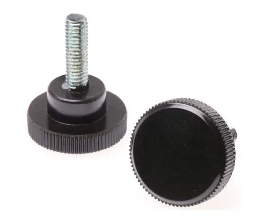 63-7714-83 RS PRO Black Duroplast Knob, M6 x 20 702-7557