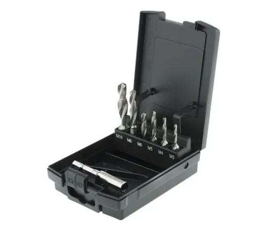 63-7597-64 EXACT 7 Piece M10 HSS Combi Tap Set 5910
