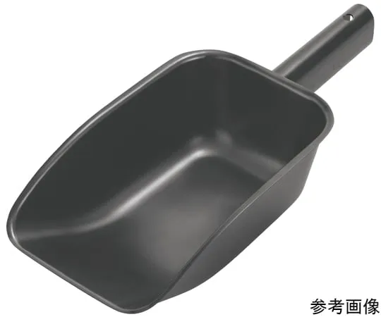 65-5604-90 Elder 18-8 Square Scoop Extra Large Black Satin 1405