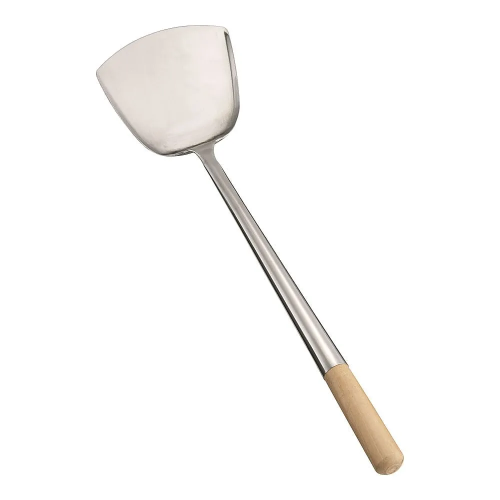 63-1252-38 Stainless Steel Chinese Spatula Extra Large FT2XXL