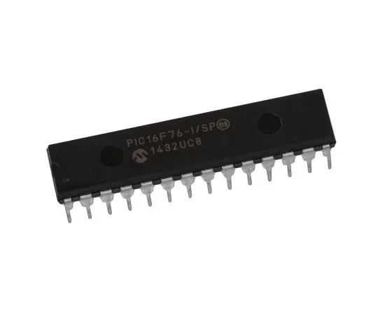 63-7563-35 Microchip PIC16F76-I/SP, 8bit PIC Microcontroller, 20MHz, 8K Flash, 28-Pin SPDIP PIC16F76-I/SP
