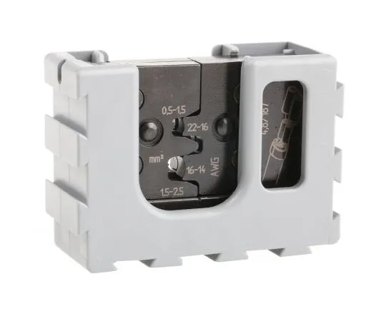 63-7584-94 Pressmaster MCT Series, Crimp Die Set, Open Crimp Barrel, Wire size 16 → 14 AWG, 22 → 18 AWG 4300-3151/AAB