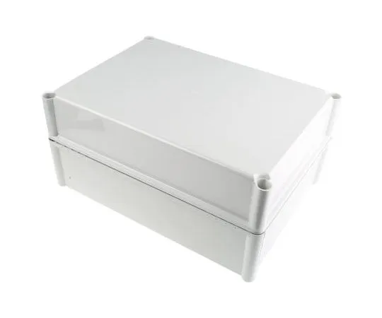 63-7596-75 Fibox SOLID PC, Polycarbonate Enclosure, IP67, 378 x 278 x 180mm PC 3828 18 G ENCLOSURE