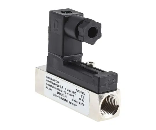 63-7598-83 RS PRO Piston Inline Flow Switch, 0.5 L/min → 3 L/min 510-0571