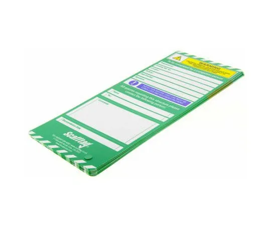 63-7664-98 ScaffTag Ladder Tag Insert, Orange SCF04A/O