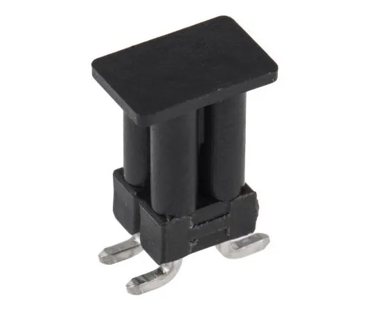 63-7612-86 TE Connectivity AMPMODU MOD II, 4 Way, 2 Row, Straight Pin Header 1241050-2