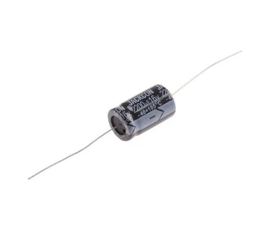 63-7728-49 RS PRO 2200μF 16V dc Aluminium Electrolytic Capacitor, Through Hole 13 (Dia.) x 26mm +105°C 13mm 26mm 162-0730