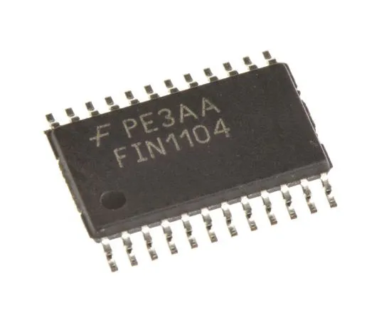 63-7669-92 ON Semiconductor FIN1104MTC, LVDS Repeater 4-Bits LVDS, 24-Pin, TSSOP FIN1104MTC