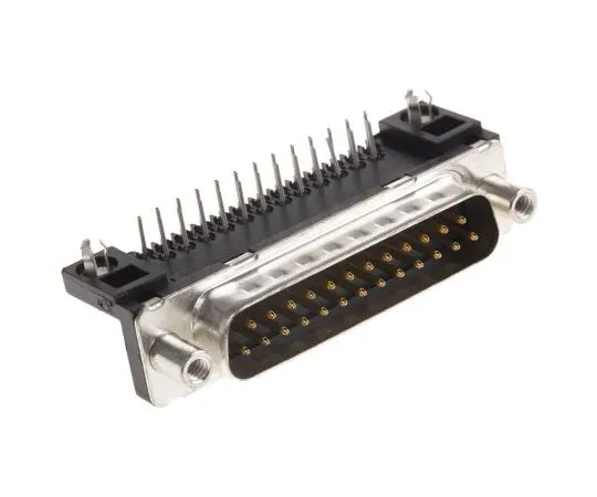 63-7624-52 Amphenol FCI Delta D Series, 25 Way Right Angle Through Hole PCB D-sub Connector Plug, 2.76mm Pitch D25P13A4GV00LF