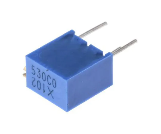 63-7608-05 1kΩ Through Hole Trimmer Potentiometer 0.25W Side Adjust Bourns 3266 Series 3266X-1-102LF
