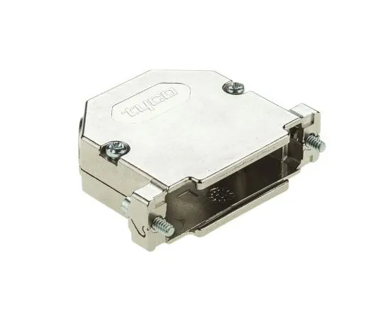 63-7566-86 TE Connectivity Amplimite HD-20 Series GD-Zn Angled D-sub Connector Backshell, 25 Way 1534809-1