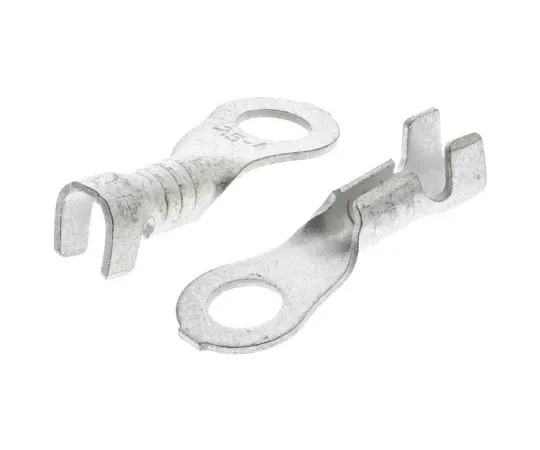 63-7696-40 JST LRB Series Uninsulated Crimp Ring Terminal, M4 Stud Size, 1mm² to 2.5mm² Wire Size LRB-2.5T-M4