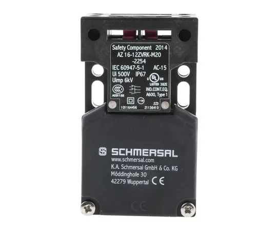63-7644-93 AZ16 Safety Interlock Switch, Fibreglass, 2NC/1NO AZ16-12ZVRK-M20-2254