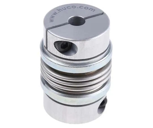 63-7702-82 Huco Stainless Steel 26mm OD Bellows Coupling With Clamping Fastening 536.26.2222
