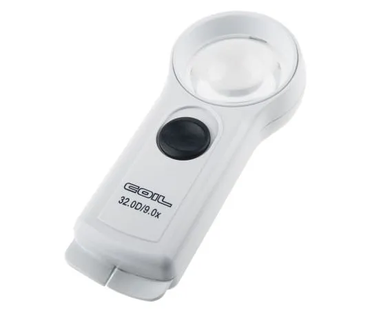 63-4753-24 Coil Illuminated Pocket Magnifying Glass, 9 x Magnification, 45mm Diameter 5148/05