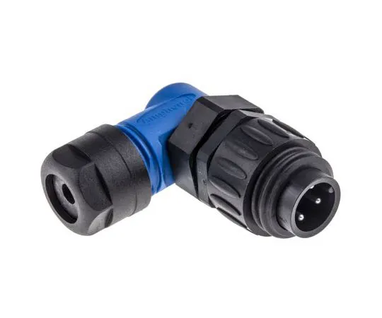 63-7621-13 Amphenol Eco-Mate Series Cable Mount Connector, 3 + PE contacts Plug C01620K00310010