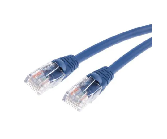 63-7653-33 RS Pro Blue LSZH Cat5e Cable U/UTP, 10m Male RJ45/Male RJ45 657-2056