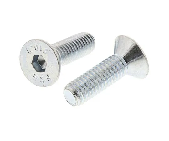 63-7577-34 RS PRO M6 x 20mm Hex Socket Countersunk Screw Bright Zinc Plated Steel 483-9896