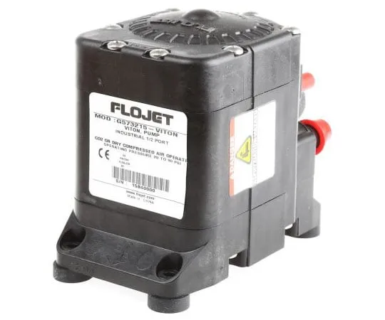 63-7664-29 Xylem Flojet Diaphragm Air Operated Positive Displacement Pump, 19L/min, 6.9 bar G573215A