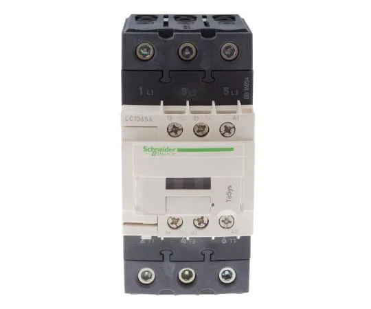63-7656-56 Schneider Electric 3 Pole Contactor, 65 A, 230 V ac Coil, TeSys D, 3NO, 30 kW LC1D65AP7