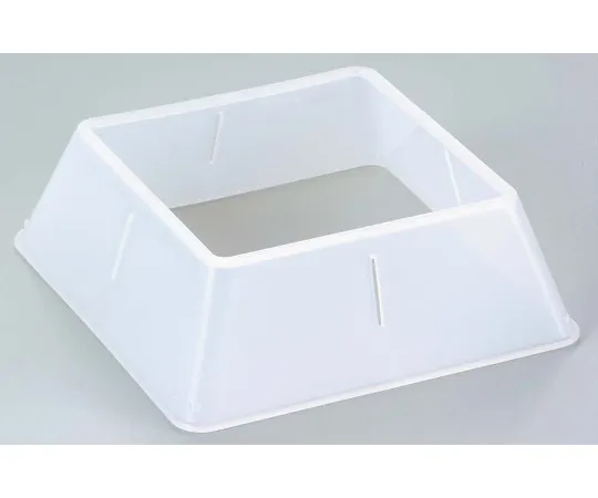 63-7169-89 Polypropylene Double-sided Type Square Countersunk Frame 138 (180) x 138 (180) x H60 3981800