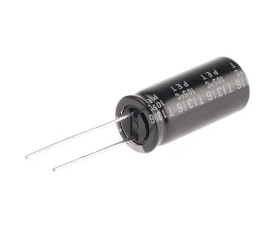 63-7717-19 Rubycon 1000μF 25V dc Aluminium Electrolytic Capacitor, Through Hole 10 (Dia.) x 23mm +105°C 10mm 5mm 25ZLH1000MEFC10X23